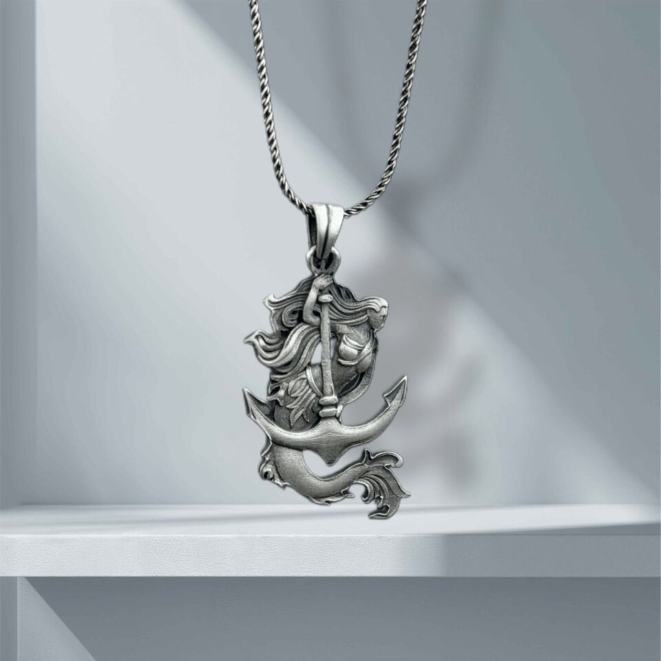 Özel Tasarım Kolye | Kişiye Özel El Yapımı Takılar – tarikusta.com Silver - 60