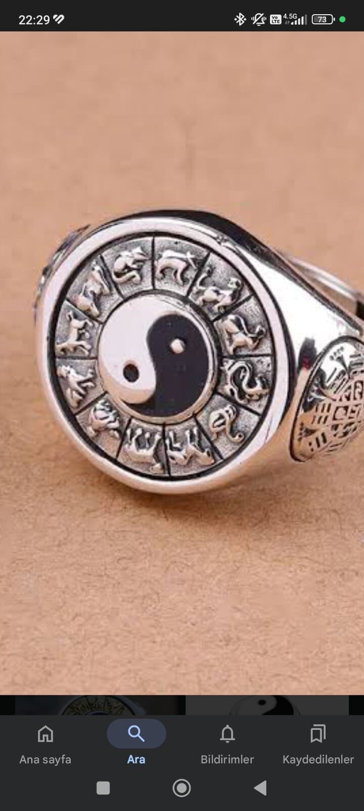 Kişiye Özel 925 Ayar Gümüş Yüzüğü – Gümüş - Silver - 9