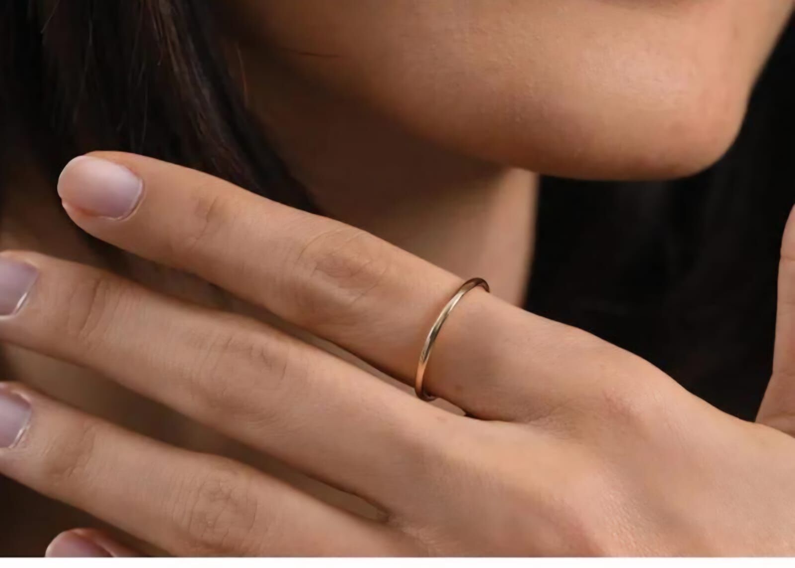 Kişiye Özel 925 Ayar Gümüş Yüzüğü –Minimal Gümüş - Silver - 19