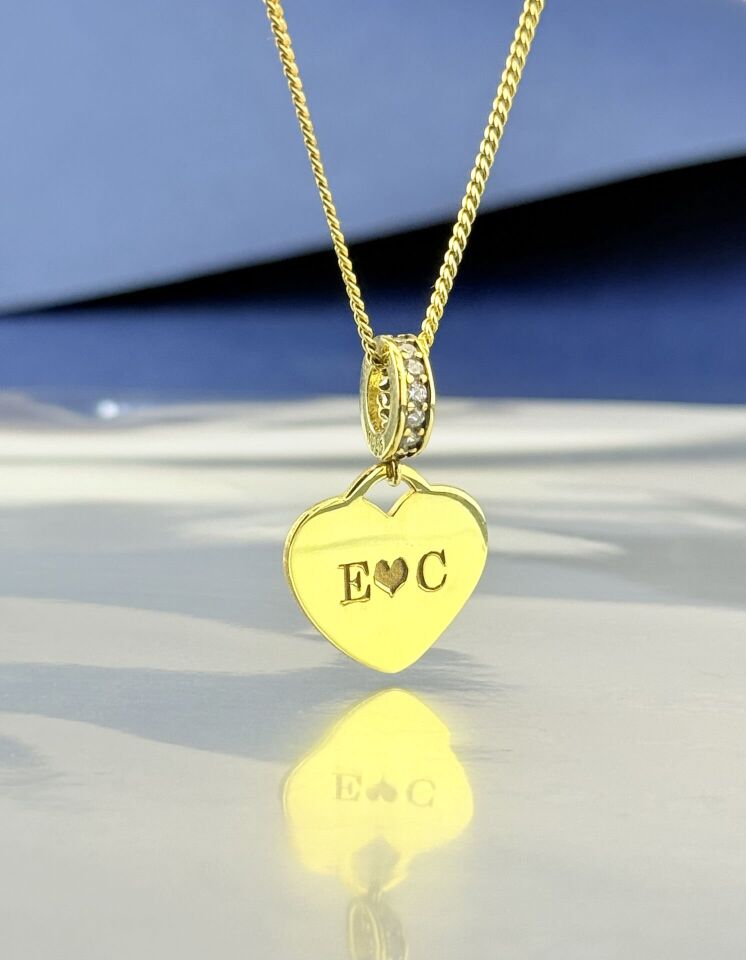 Minimalist Kalp Kolye – 925 Ayar Gümüş, Zarif ve Anlamlı Kadın Kolyesi Gümüş - Silver - 55 cm