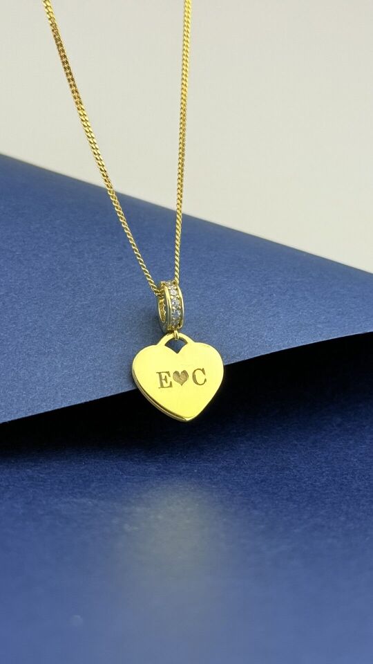 Minimalist Kalp Kolye – 925 Ayar Gümüş, Zarif ve Anlamlı Kadın Kolyesi Gümüş - Silver - 55 cm