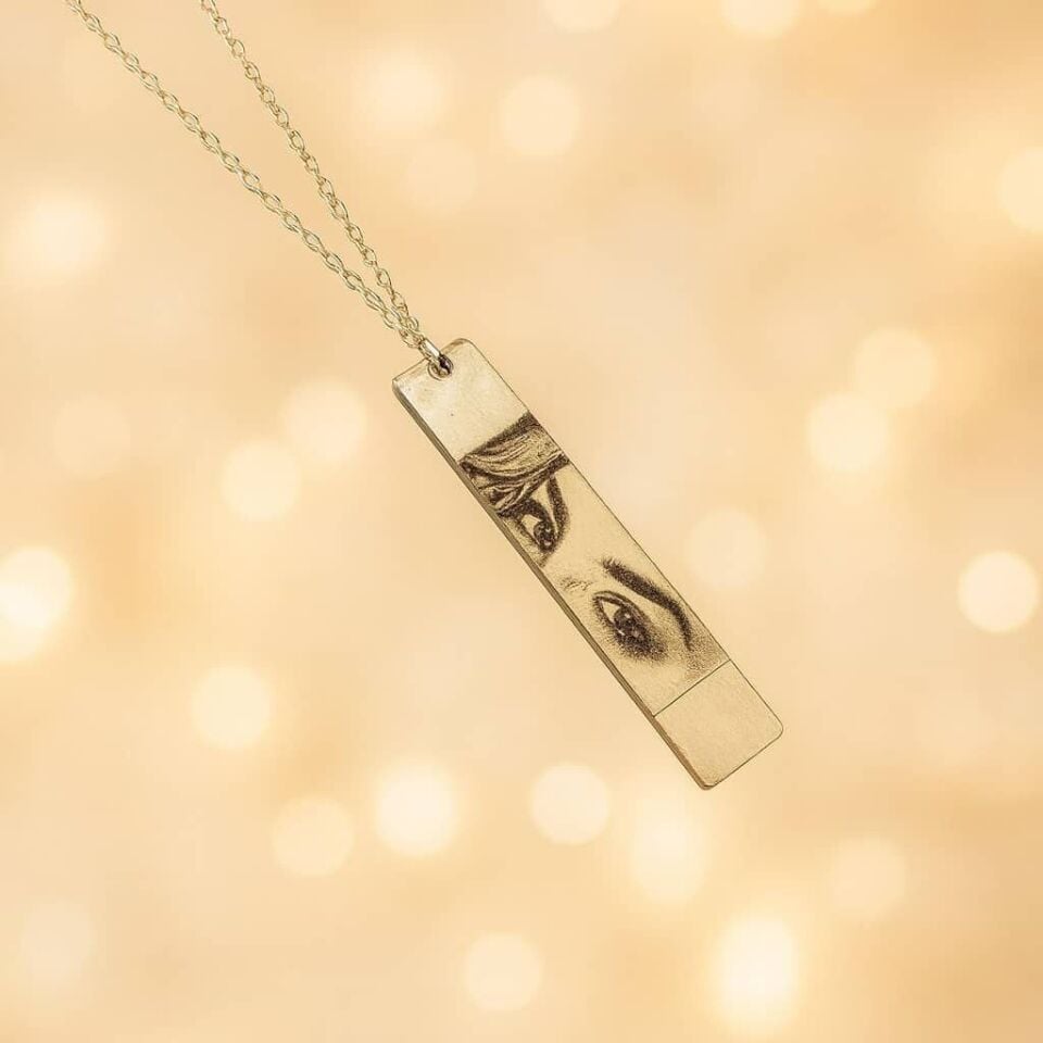 Kişiye Özel Göz Bakışı Kolyesi Aşkın En Derin İfadesi