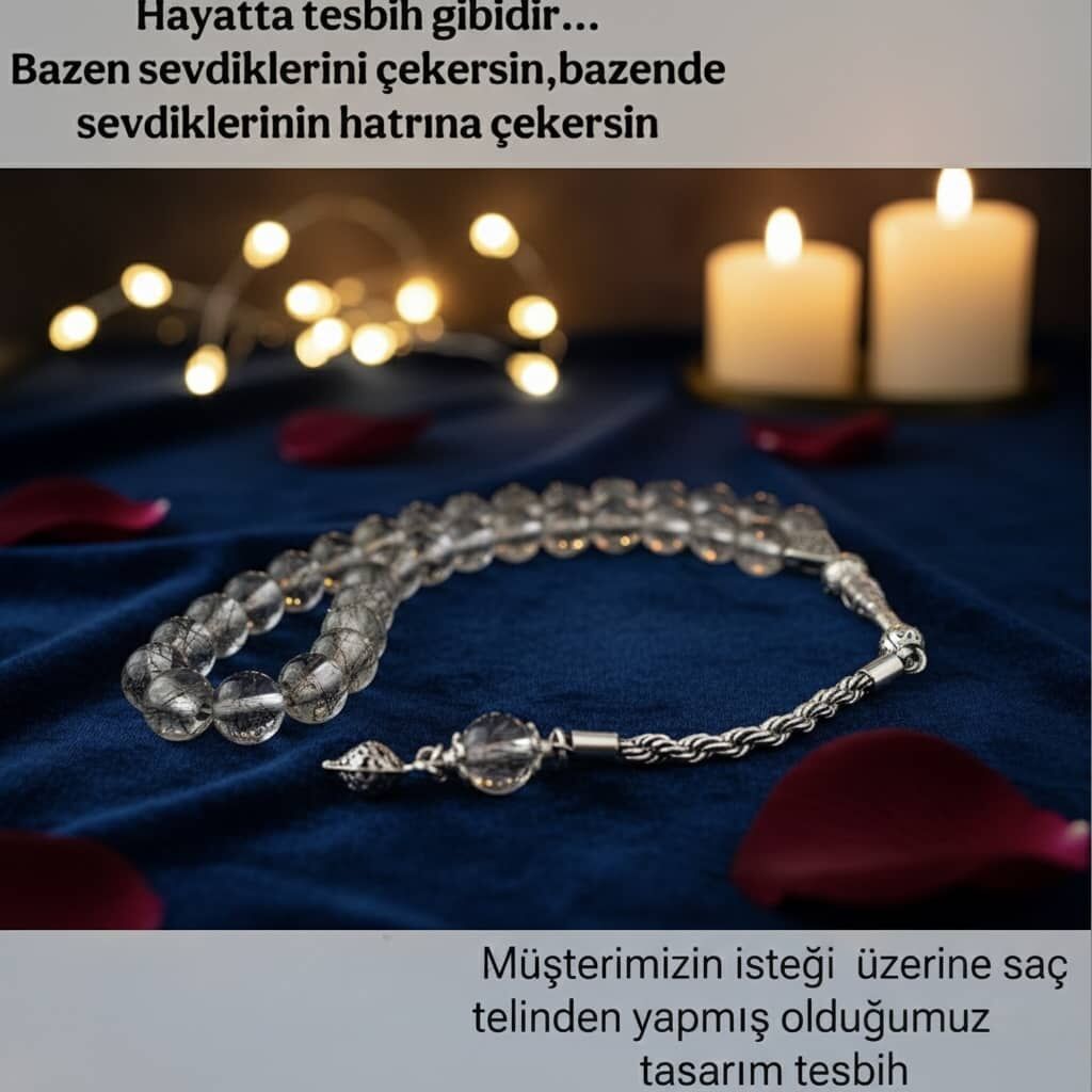 Sevdiklerinizden Ömürlük Bir İz: Saç Telinden Hazırlanan Özel Tasarım Tesbih